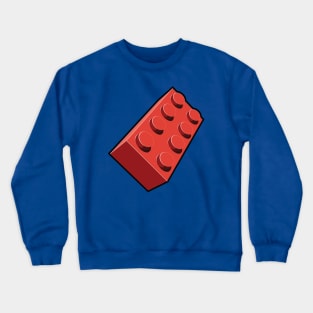 Lego Brick - Red Crewneck Sweatshirt